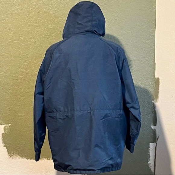 Vtg Blue Woolrich Parka, Size XXL Wool Blanket Lined Field Jacket, Outdoors - Picture 4 of 11
